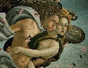 BOTTICELLI, Sandro The Birth of Venus (detail) dsfds painting